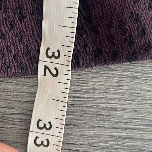 Reiss Long Sleeve Cold Shoulder Dress - Maroon w/ Reptile Print - Women's Size 0 - Picture 7 of 9